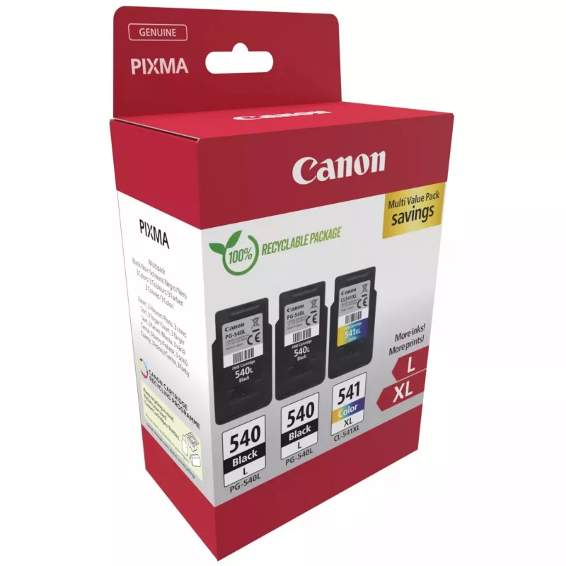 Canon PG-540L x2 / CL-541XL Multipack, 3er-Pack (5224B017)