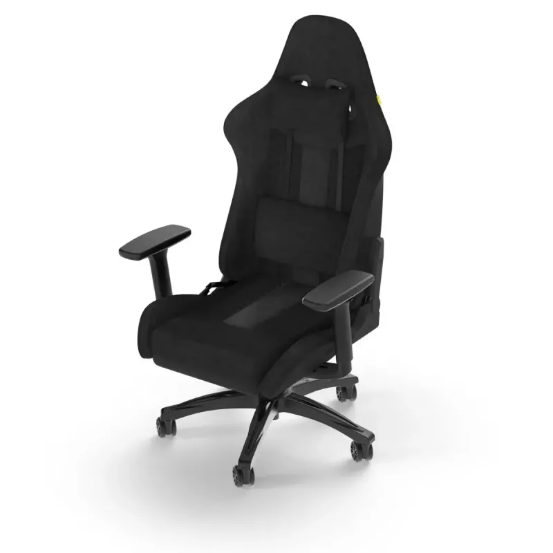 Corsair TC100 RELAXED gepolsterte Sitzfläche schwarz Rückenlehne 59,5x81 cm