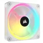 CORSAIR Qx RGB Series Icue Link Qx120 RGB White120mm Magnetischer Dome RGB Lüfter-Erweiterungskit