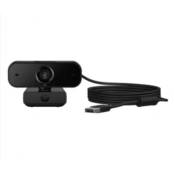 HP 430 FHD Webcam, 2 MP, 1920 x 1080 Pixel, Full HD, 60 fps, 85°, Home