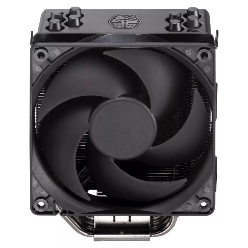 Cooler Master Hyper 212 Black RR-S4KK-25SN-R1 CPU-Luftkühler, 120-mm-Lüfter, 4 Heatpipes, AM4/AM5/LGA1700, Schwarz