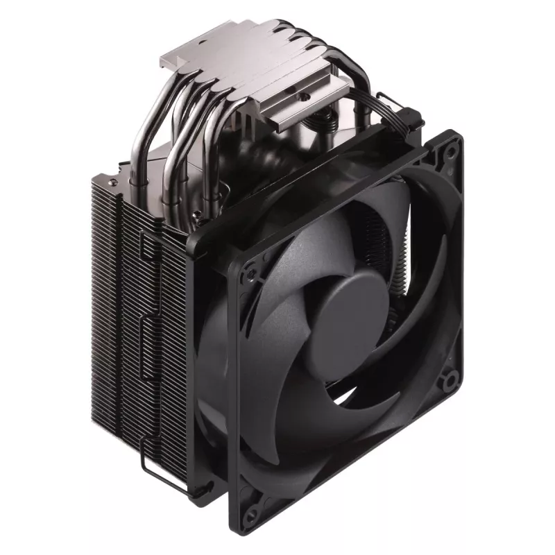 Cooler Master Hyper 212 Black RR-S4KK-25SN-R1 CPU-Luftkühler, 120-mm-Lüfter, 4 Heatpipes, AM4/AM5/LGA1700, Schwarz