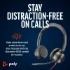 HP Poly Blackwire 8225 Stereo Microsoft Teams zertifiziertes USB-C Headset + USB-C/A Adapter