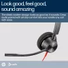 HP Poly Blackwire 3320 Stereo Microsoft Teams Certified USB-C Headset +USB-C/A Adapter