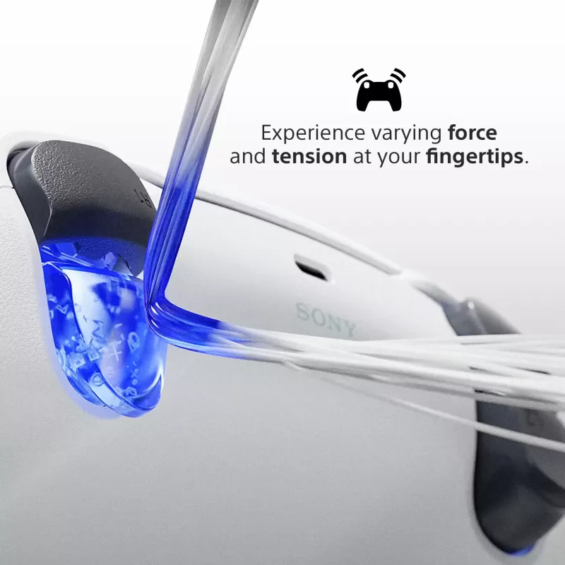 Gamepad Sony DualSense Wireless Controller V2 – PlayStation 5, Bluetooth/USB, USB-C, integrierter Akku, weiß