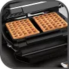 Waffelplatte Tefal XA7248 Aluminium für OptiGrill Elite GC7508 kompatibles Zubehör