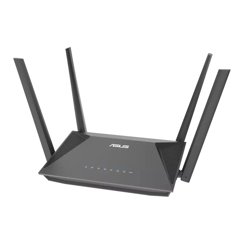 ASUS RT-AX52 AX1800 AiMesh WLAN-Router Gigabit Ethernet Dualband (2,4 GHz / 5 GHz) Schwarz