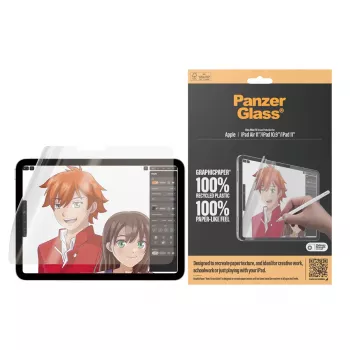 PanzerGlass ® GraphicPaper® Bildschirmschutz iPad Air 11'' (2024-2026) | iPad 11'' (2025-2026) | iPad 10.9'' (2022) | Ultra-Wide Fit