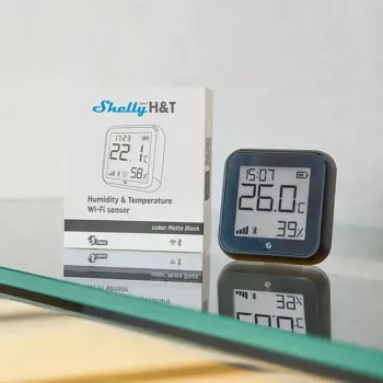 Temperatur- & Feuchtigkeitssensor Shelly H&T Gen3
