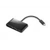 Lenovo Select GX91L84354 4-Port USB-C Hub, USB 3.0, Schwarz