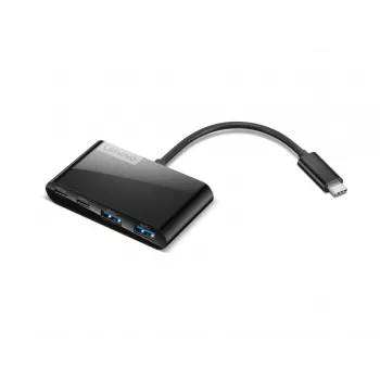Lenovo GX91L84354 Schnittstellen-Hub USB 3.2 Gen 1 (3.1 Gen 1) Typ-C 625 Mbit/s Schwarz