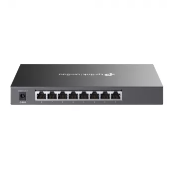 TP-Link Omada 8-Port Gigabit Smart Switch mit 4-Port PoE+, Managed, L2/L2+, Gigabit Ethernet (10/100/1000), Power over Ethernet (PoE), Rack-Montage