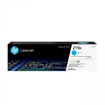 HP 219A Cyan Original LaserJet-Tonerkartusche, 1200 Seiten, Cyan, 1 Stk.
