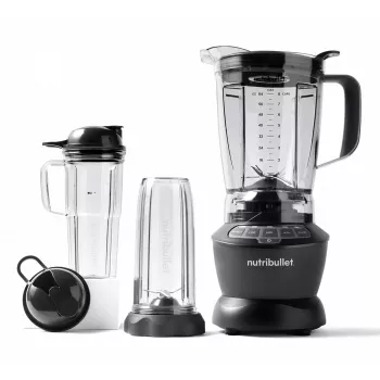 Standmixer NUTRIBULLET NBF500DG — 1,9-L-Kanne, 1200 W, Eiscrush, Silber