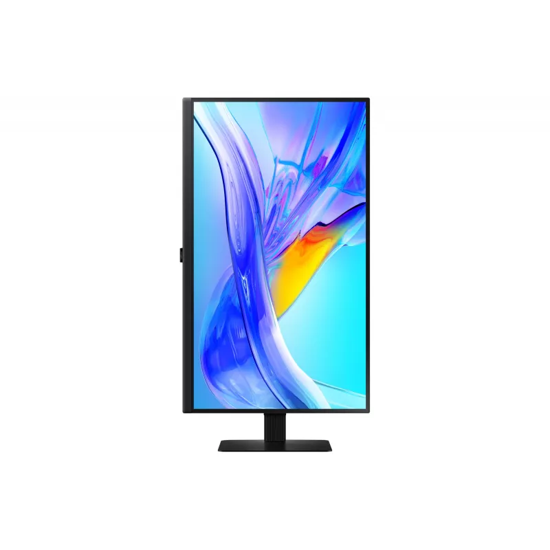 Samsung ViewFinity S8 S27D800UAU (LS27D800UAUXEN) 68,6 cm (27 Zoll) 4K-UHD-IPS-Monitor, 3840 x 2160, 60 Hz, HDR10, USB-C 90W, höhenverstellbar, Schwarz