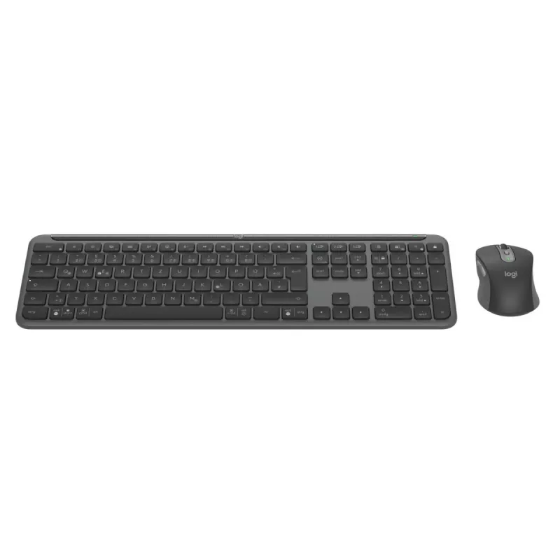 Logitech MK950 Signature for Business Tastatur Maus Kabellos Bluetooth QWERTZ Deutsch Graphit