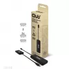 Club3D CSV-1548 USB-C-Hub, 4x USB-C 10 Gbps, 100W PD, Schwarz