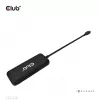 Club3D CSV-1548 USB-C-Hub, 4x USB-C 10 Gbps, 100W PD, Schwarz