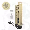 Club3D CSV-1548 USB-C-Hub, 4x USB-C 10 Gbps, 100W PD, Schwarz