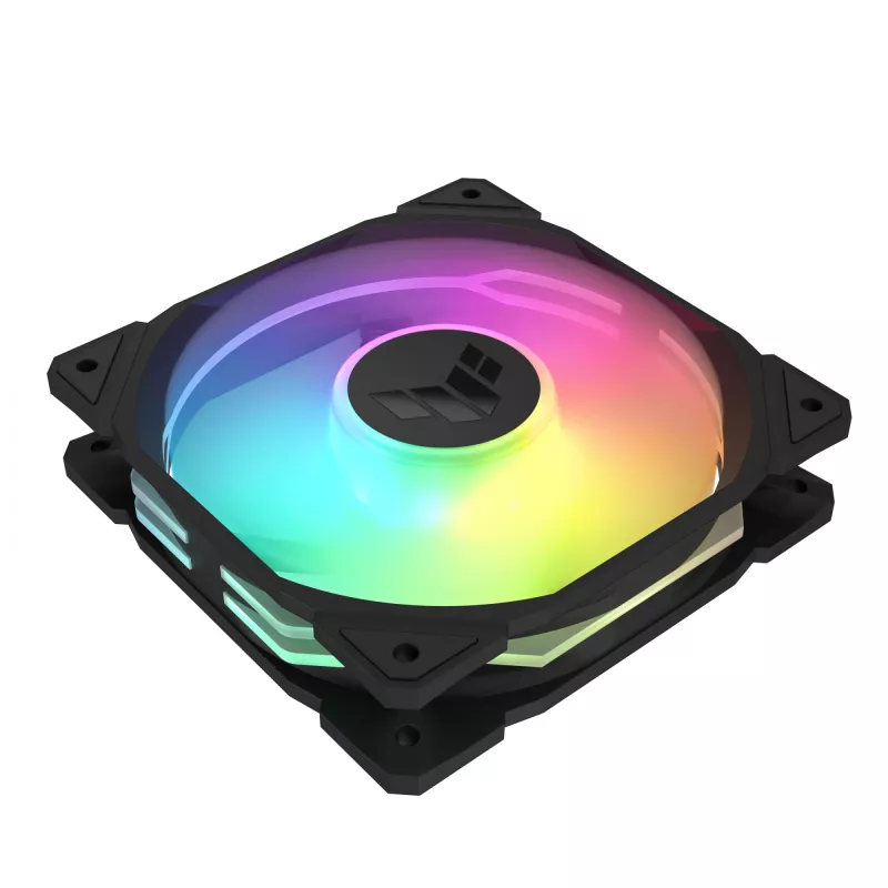 ASUS TUF GAMING TR120 ARGB 3IN1 Schwarz Computergehäuse Luftkühler 12 cm