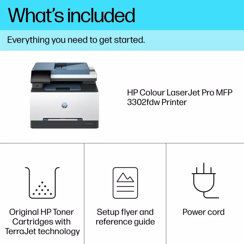 Multifunktionsdrucker HP Color LaserJet Pro MFP 3302fdw Laserdruck Farbe