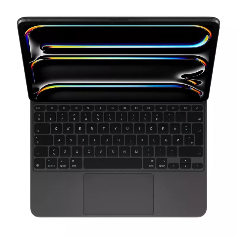 Apple Magic Keyboard für iPad Pro 13 Zoll M4 Dänisch Schwarz QWERTY