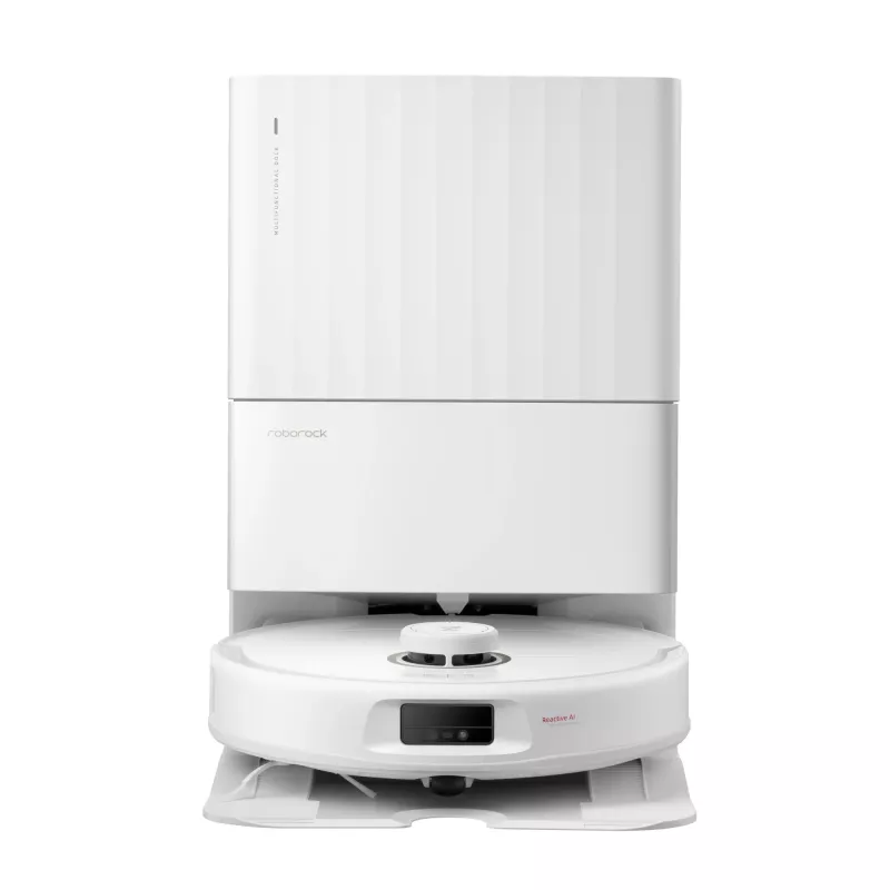 Roborock Qrevo MaxV QRMV02 Saugroboter, 7000 Pa, FlexiArm, All-in-One-Station, 0,33 l, Weiß