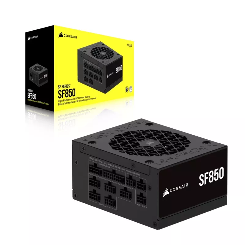 Corsair SF850 SFX Netzteil, 850 W, 80 PLUS Platinum, modular (CP-9020256-EU)