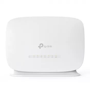 TP-Link 300 Mbps Wireless N 4G LTE Router, Wi-Fi 4 (802.11n), Single-Band (2,4 GHz), Ethernet LAN, 4G, Weiß, Tischrouter