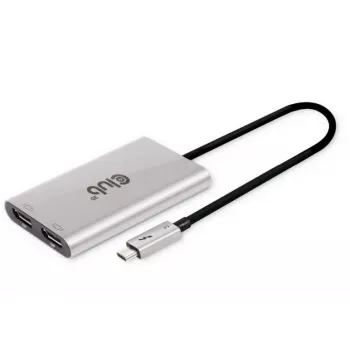 CLUB3D Thunderbolt™ 3 auf DisplayPort™ Dual-Monitor-Adapter 4K60Hz M/F