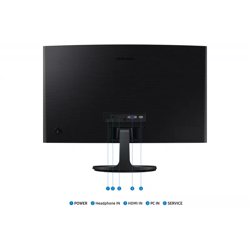Samsung S36GD Computer-Monitor 61 cm (24 Zoll) 1920 x 1080 Pixel Full HD LCD Schwarz