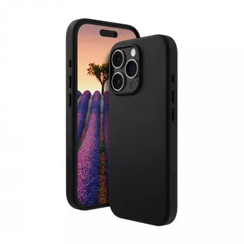 Cover dbramante1928 Roskilde MagSafe iPhone 16 Pro Schwarz
