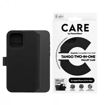 PanzerGlass CARE™ by ® Tango 2-in-1 Wallet Case w. MagSafe iPhone 16 Pro Max