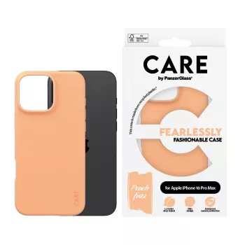 Cover PanzerGlass CARE by modische Hülle Peachy iPhone 16 Pro Max Transparent