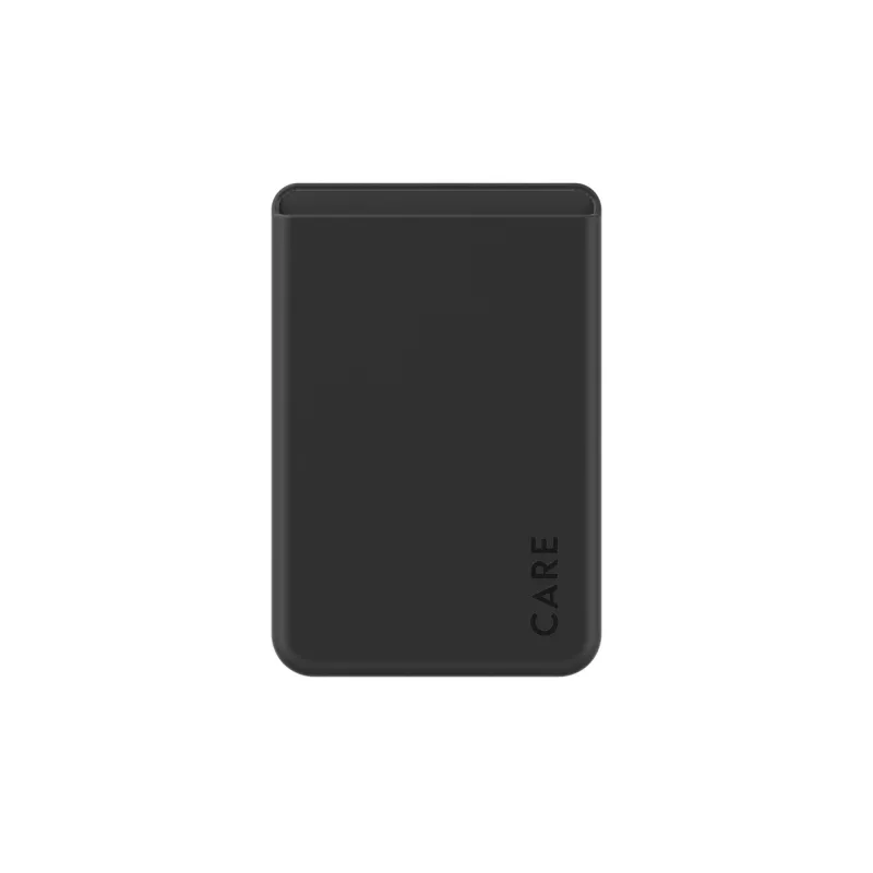 Cover PanzerGlass CARE by Fashionable Card Holder Schwarz iPhone Transparent