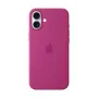 Apple Silikon Case mit MagSafe iPhone 16 Plus Fuchsia