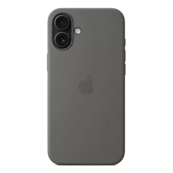 Apple Silicone Case mit MagSafe iPhone 16 Plus Stone Grau