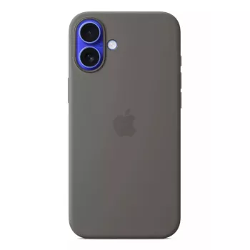Apple Silicone Case mit MagSafe iPhone 16 Plus Stone Grau