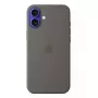 Apple Silicone Case mit MagSafe iPhone 16 Plus Stone Grau