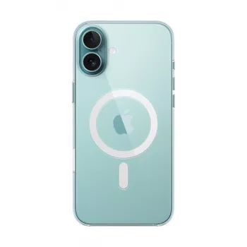 Apple Clear Case mit MagSafe iPhone 16 Plus Transparent