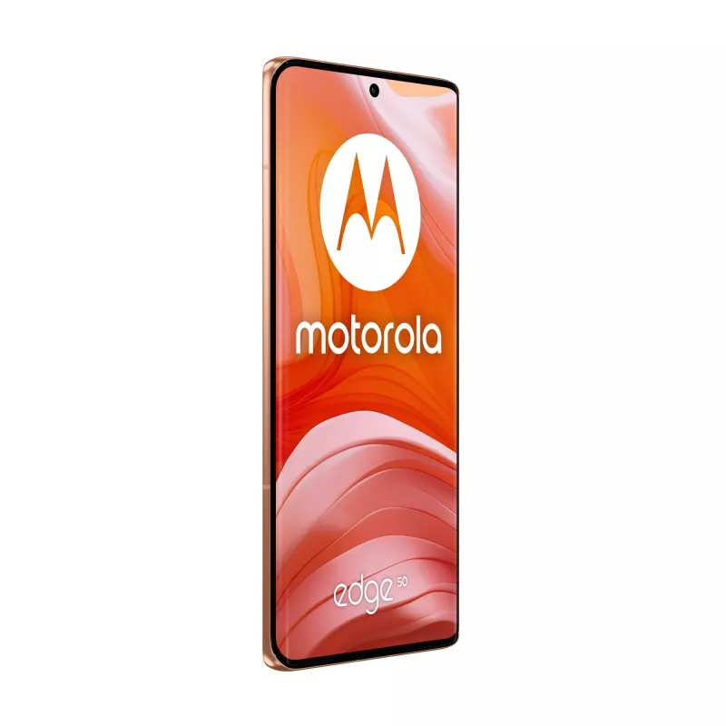 Motorola edge 50 16,9 cm (6,67 Zoll) Dual SIM Android 14 5G USB Typ-C 12 GB 512 GB 5000 mAh Pfirsich
