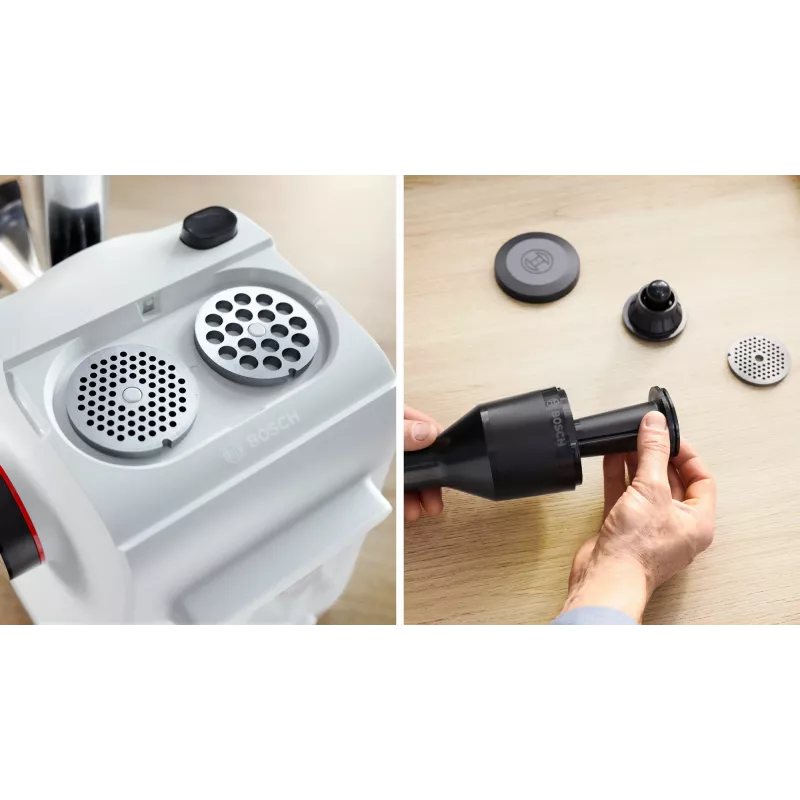 Bosch Serie 4 MultiPower MFWS420W Fleischwolf, Weiß