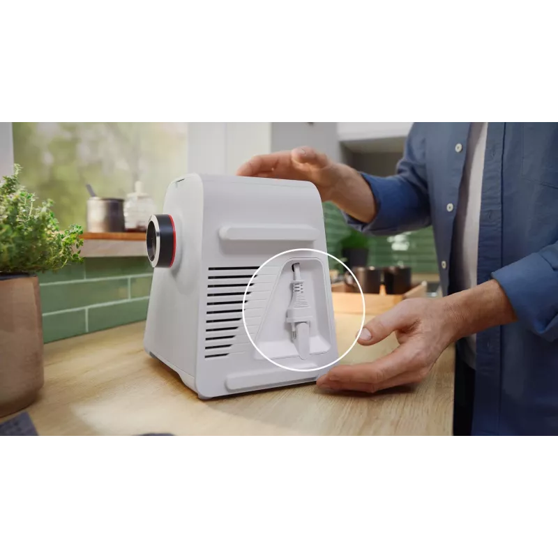 Bosch Serie 4 MultiPower MFWS420W Fleischwolf, Weiß
