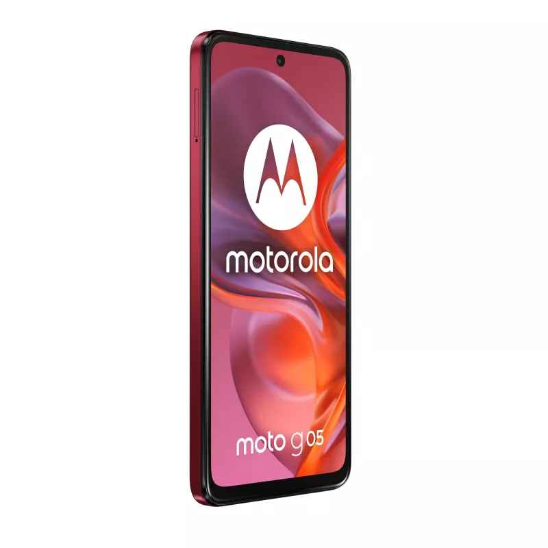 Motorola moto g05 16,9 cm (6,67 Zoll) Dual SIM Android 15 4G USB Typ-C 4 GB 64 GB 5200 mAh Rot