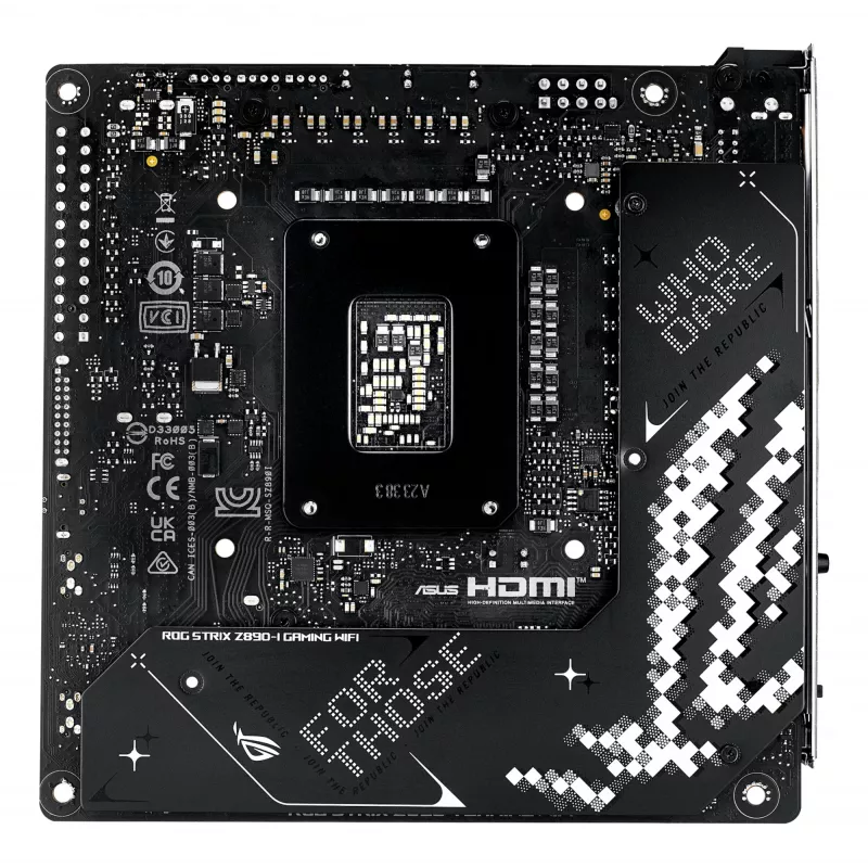 ASUS ROG STRIX Z890-I GAMING WIFI Intel Z890 LGA 1851 (Socket V1) mini ITX