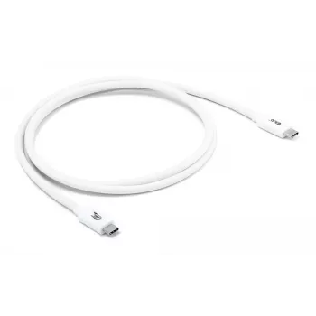 Club3D CAC-1572 USB-80-Gbps-zertifiziertes Kabel, USB-C auf USB-C, 240 W PD, 8K240Hz, 1,2 m, weiß