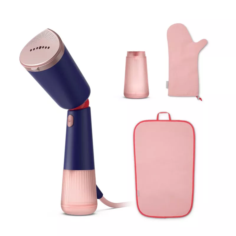 Philips 5000 series STH5030/20 Handdampfer für Kleidung, 1400 W, Blau/Pink
