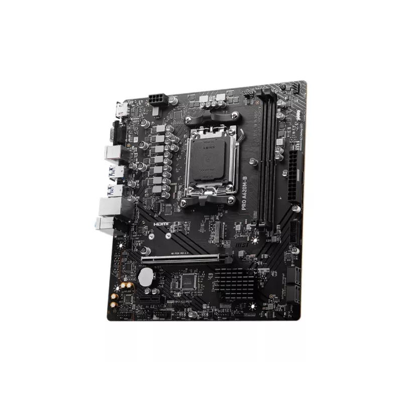 Motherboard MSI PRO A620M-B, AMD A620, Sockel AM5, Micro ATX
