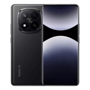 Smartphone Xiaomi Redmi Note 14 Pro+ 5G — 6,67 Zoll AMOLED, 8 GB RAM, 256 GB, 200 MP, IP68, 5110 mAh, Schwarz