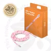 Club 3D CAC-3010 USB-C-auf-USB-C-Perlen-Kabel, 2 m, PD 60 W, 480 Mbit/s, Rosa